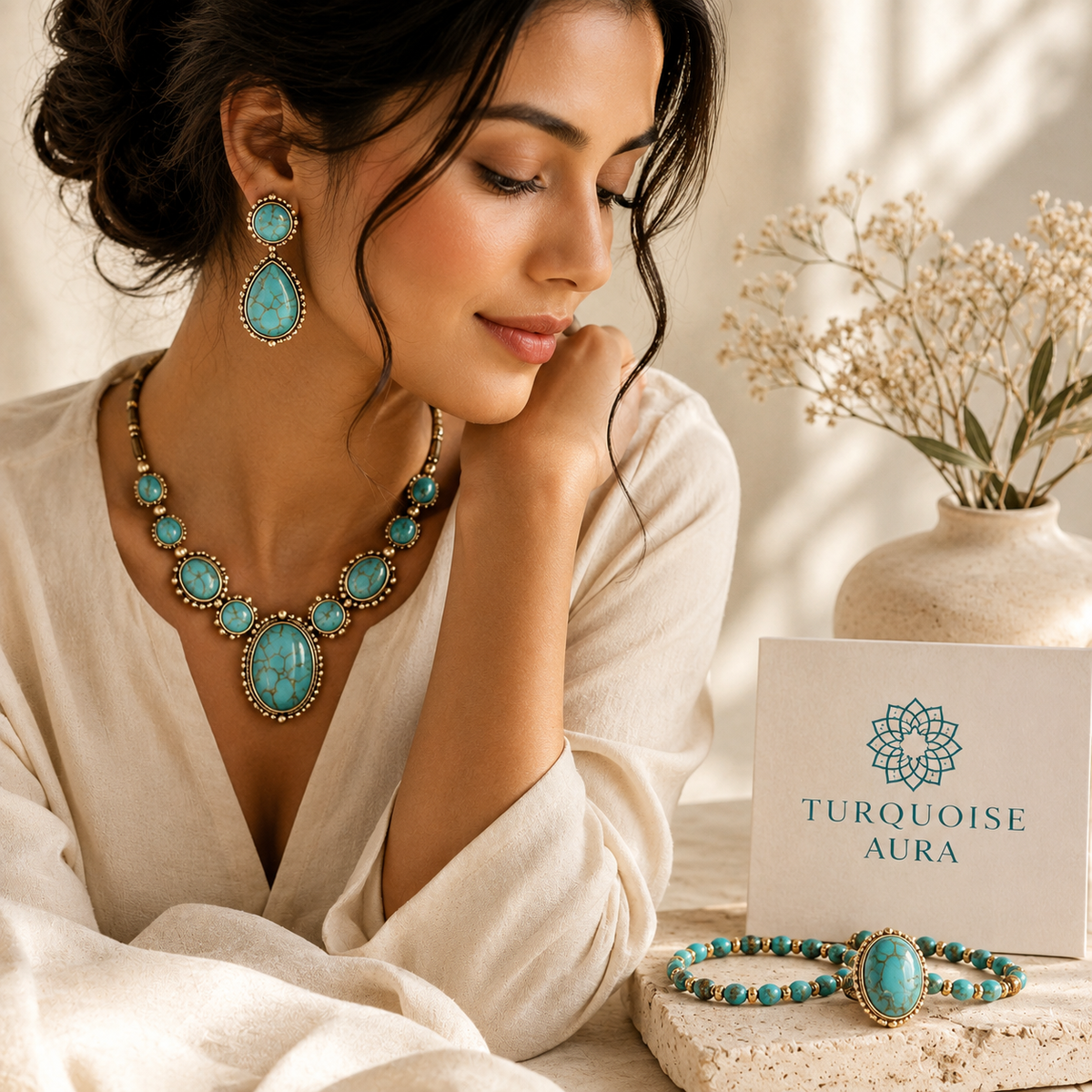 The Story Behind Turquoise Aura: Jewellery Inspired by Colour & Nature