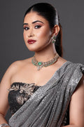 Opulent Kundan & American Diamond Choker Set