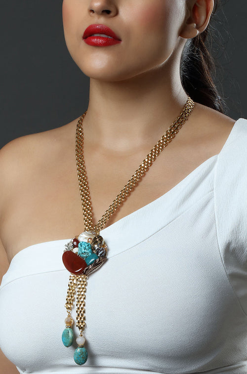 Azure Canyon Necklace