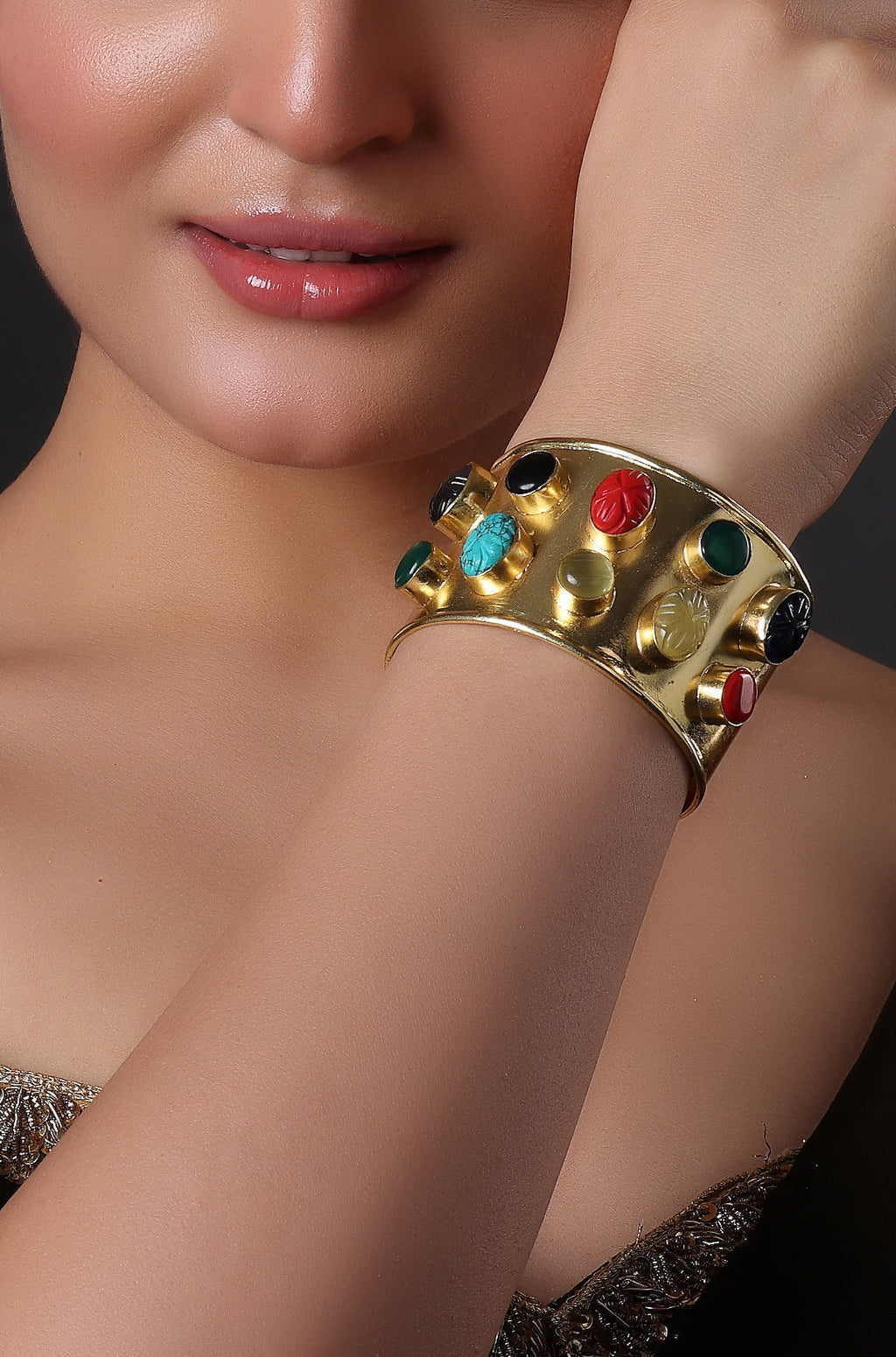 Unique & Rare Egyptian Cuff Bracelet