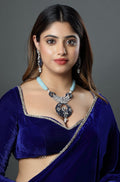 The Blue Lagoon Ensemble Necklace Pendent