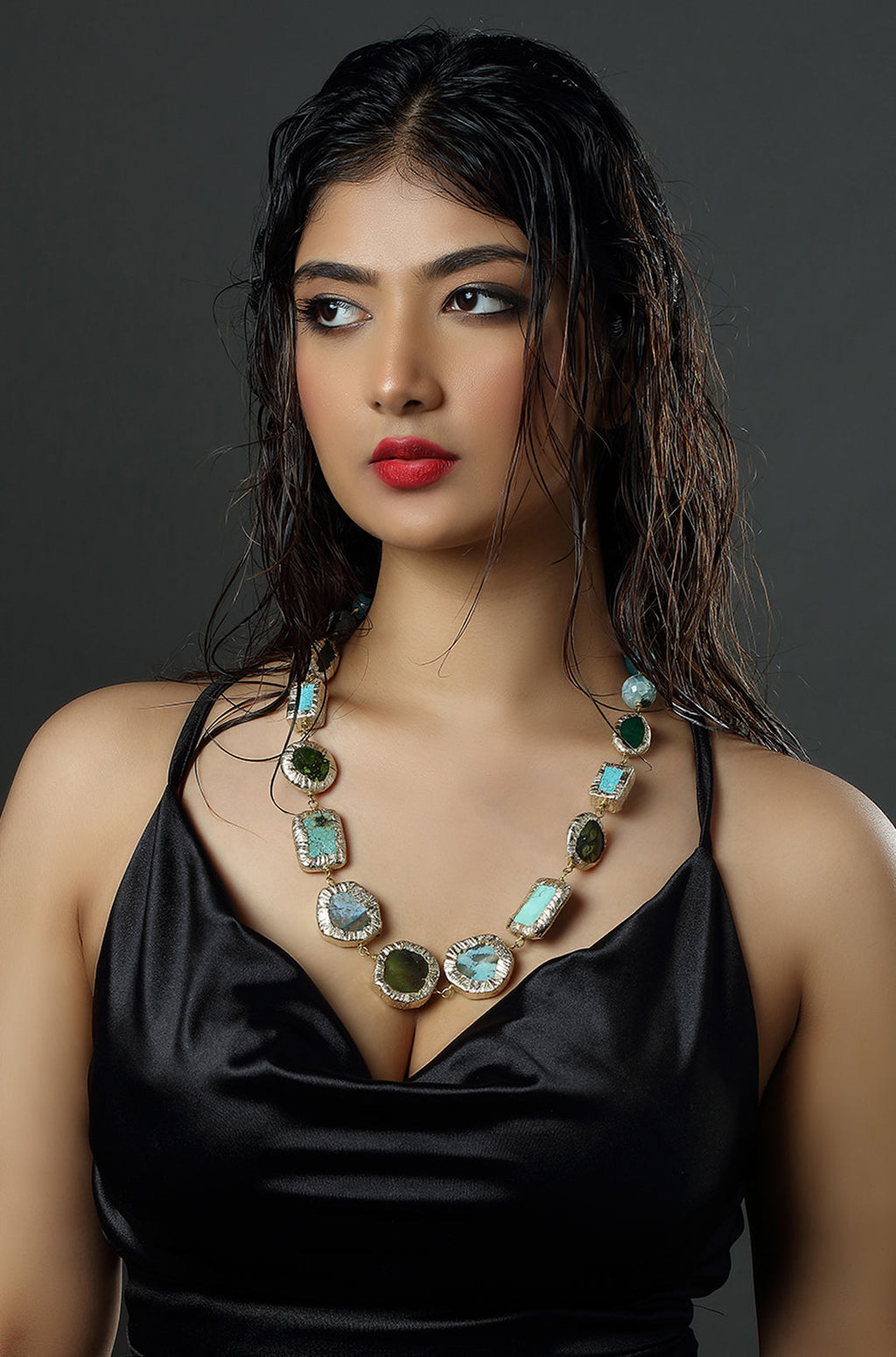 The Iris Circle Necklace