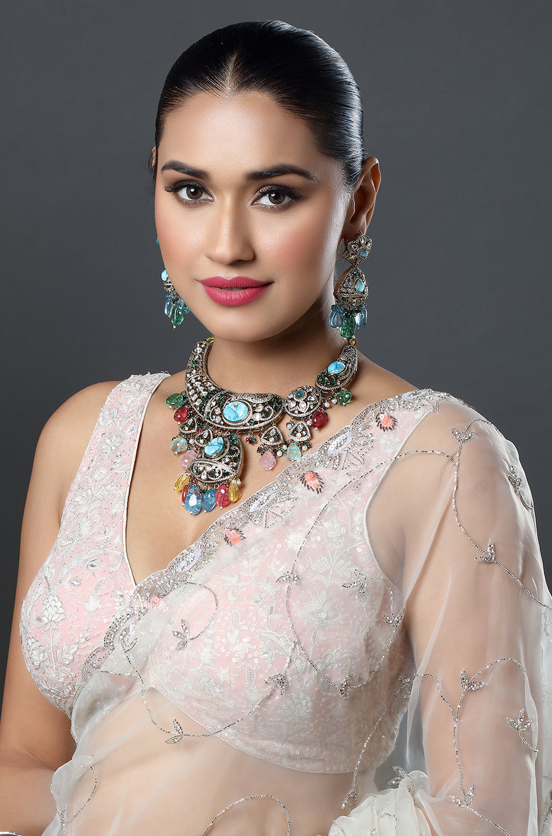 The Jaipuri Jadau Necklace